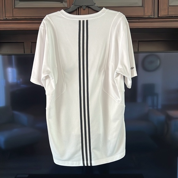 Adidas Climacool Jersey. White with Black stripes and logo. - Picture 3 of 11